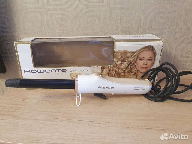 Плойка стайлер щипцы rowenta curle active