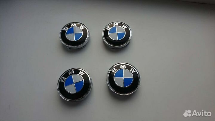 Новые колпачки шильдики бмв 60 мм