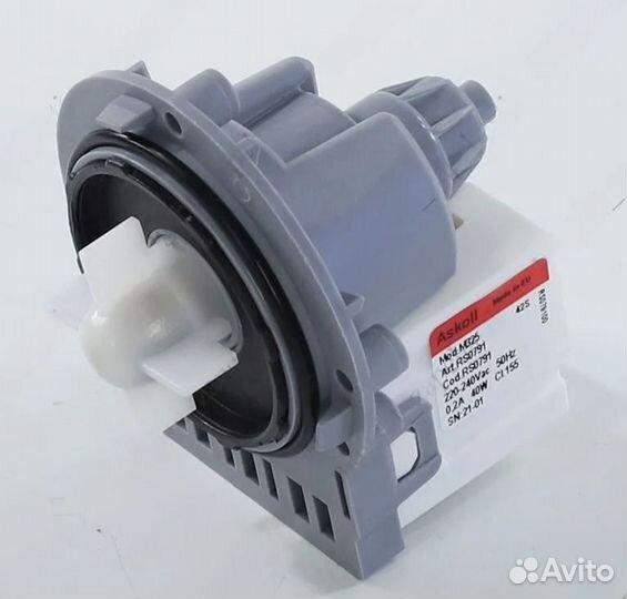 Насос askoll 40W 3 винт фишка назад 292087