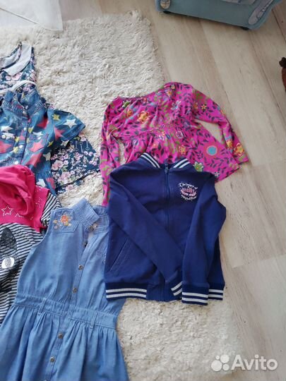 Одежда пакетом на девочку 5-7 лет
