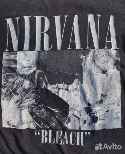 Футболка Nirvana Bleach 1989