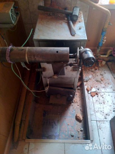 Бункер на котёл для отопления шелухой семечек