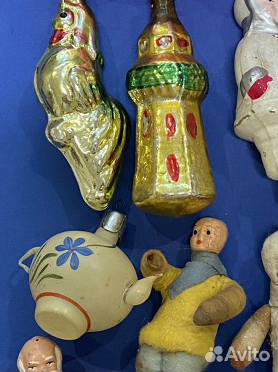 Елочные игрушки СССР
