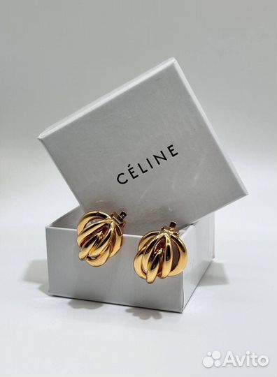Серьги celine