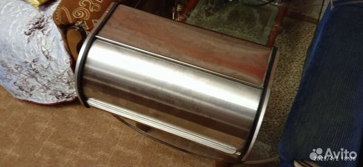 Хлебница из нержавейки