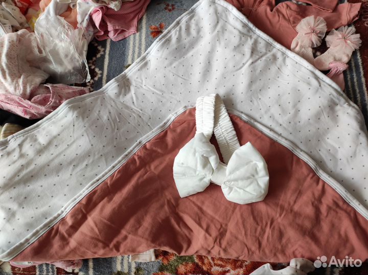 Конверт на выписку для девочки весна, лето