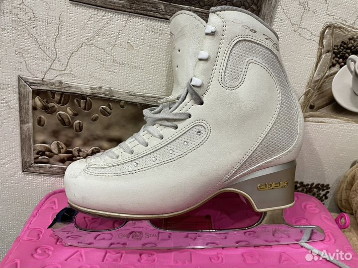 Коньки фигурные Edea Ice fly 240 на gold seal