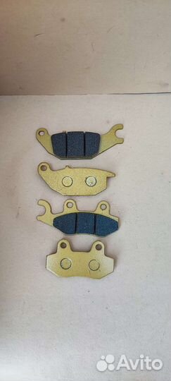 Тормозные колодки задние GR1 GR2