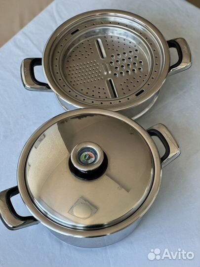 Кастрюля с пароваркой Zepter 5 литров