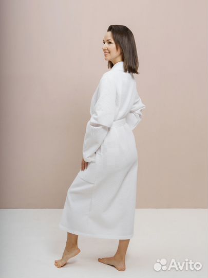 Халат вафельный оптом для гостиниц/отелей