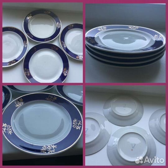 Десертные тарелки