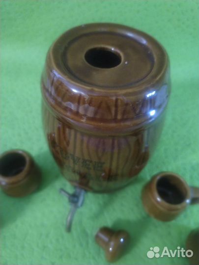 Бочёнок керамический с краном СССР