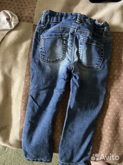 Джинсы для девочки 86