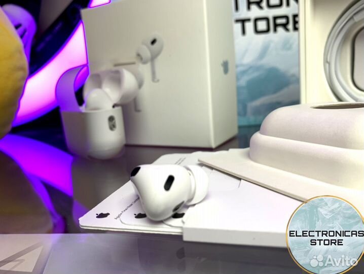 Наушники Apple Airpods Pro 2 Lux v.7 Чехол в Под