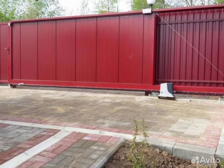 Откатные ворота 