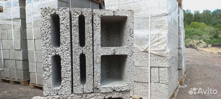 Керамзитобетонный блок DAV#1997