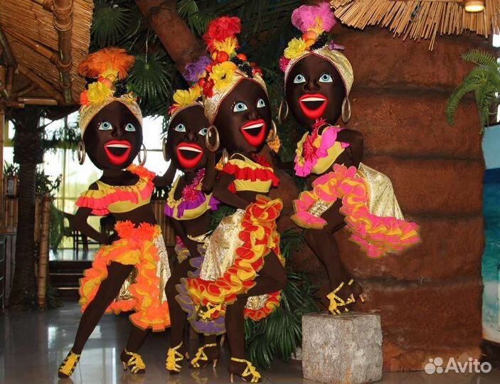 Мулатка, костюм ростовой куклы