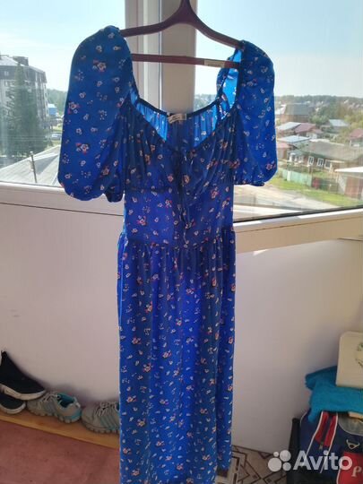 Шифоновое платье 42 44