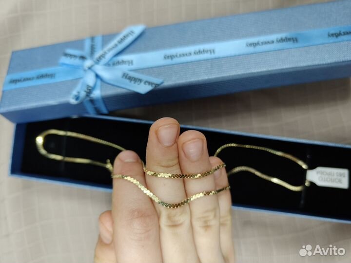 Золотая цепочка 585 новая