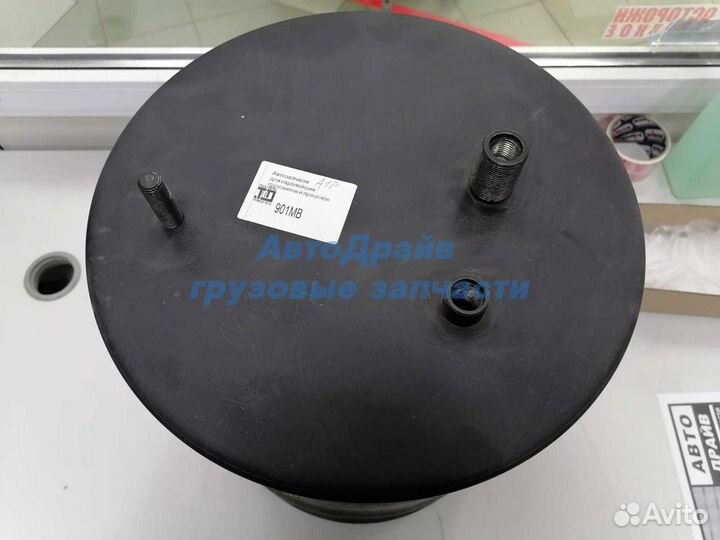 Пневморессора Рено Магнум со стаканом