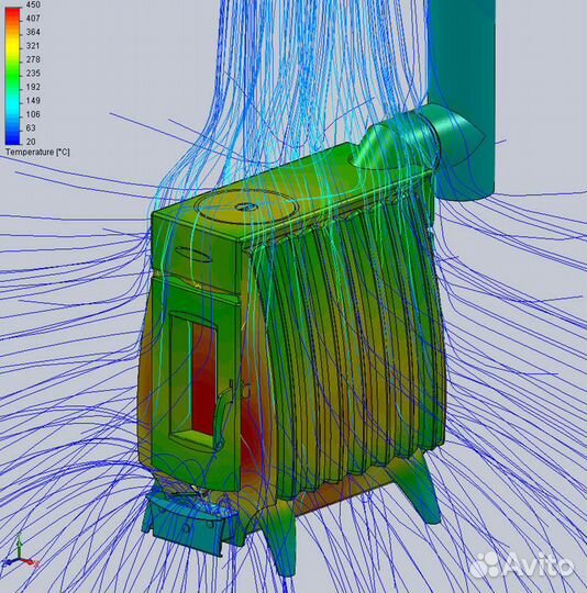 Отопительный Печь Огонь-Батарея 9 Лайт