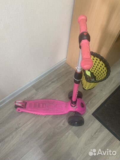 Самокат детский трехколесный бу
