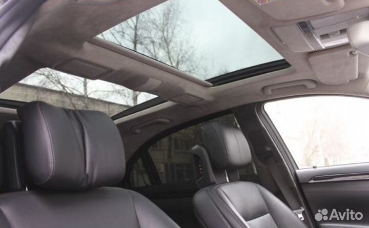 Потолок Алькантара W221 Long Панорама