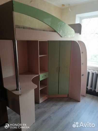 Детская кровать чердак