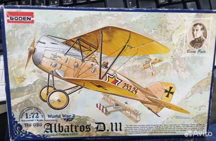 Сборные модели самолетов 1:72 от Roden