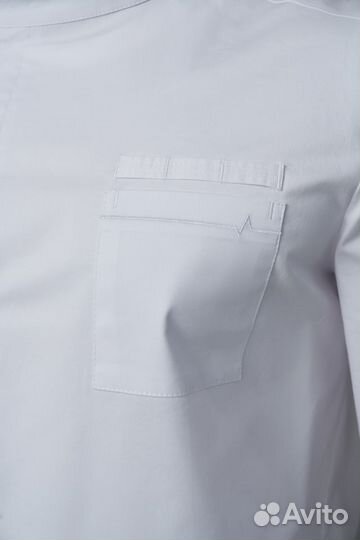 Медицинский халат N011A (CaPriz)