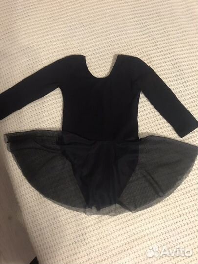 Гимнастический купальник+ юбка