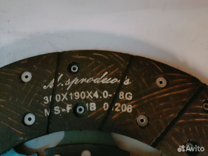 Диск сцепления 300*190*4.0-18G