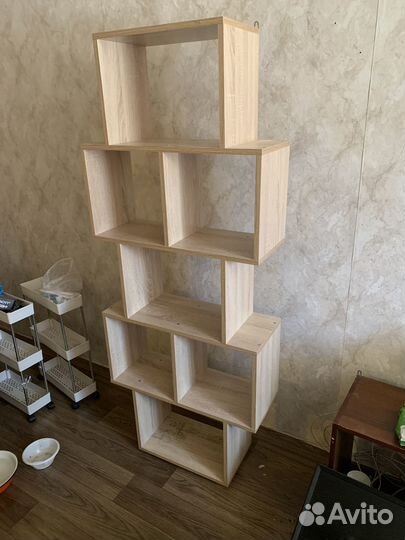 Стеллаж деревянный б/у