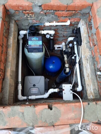 Комплексная очистка воды из скважины и водопровода