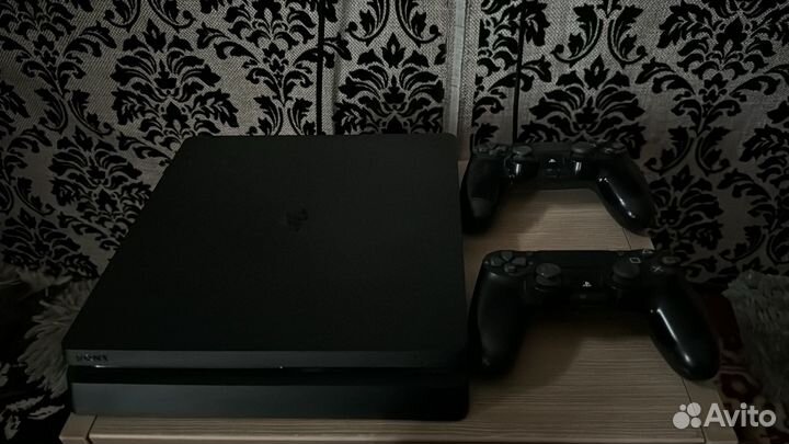 Sony playstation 4 slim 1tb 2 геймпада
