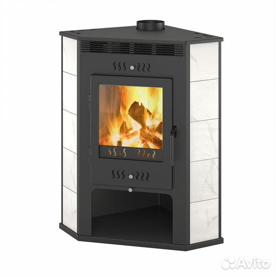 Печь-Камин aston 11кВт (180 м3) угловой