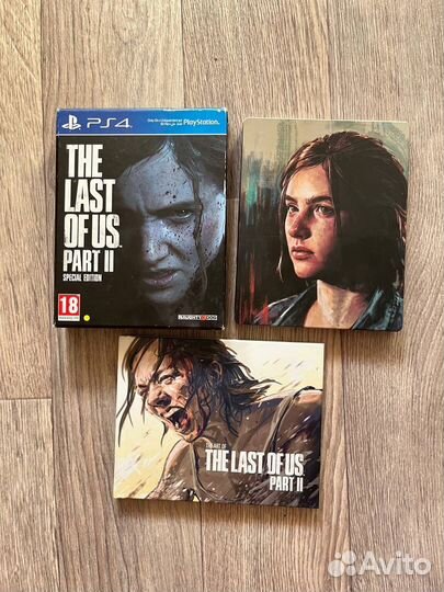 Диск ps4 The last of us 2 коллекционное издание