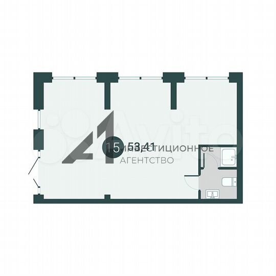 Новый ЖК. Коммерческое помещение