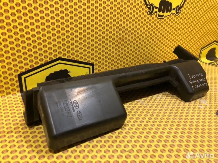 Дефлектор радиатора левый Hyundai Solaris HCR G4FG