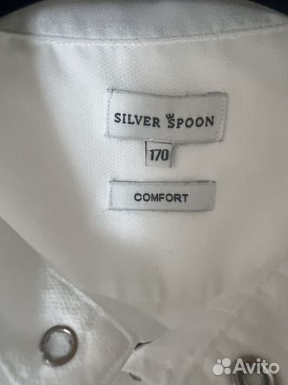 Рубашка silver spoon+ поло + джемпер zara