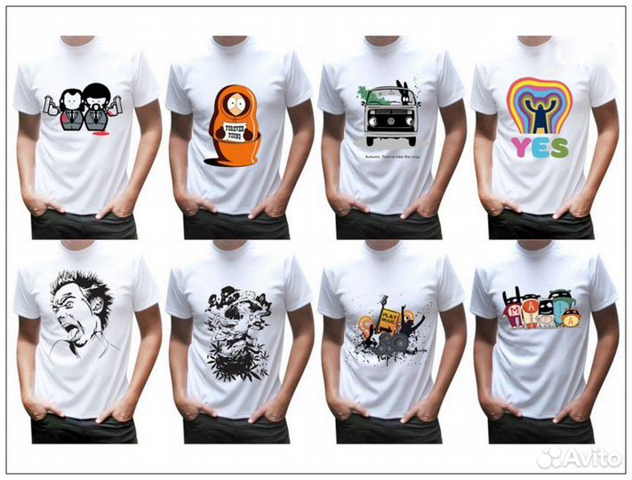 Фотопечать на футболках