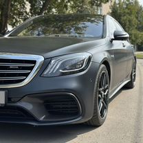 Mercedes-Benz S-класс AMG 4.0 AT, 2018, 81 500 км, с пробегом, цена 8 990 000 руб.