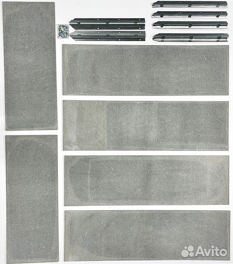 Грядки из шифера. Готовые комплекты