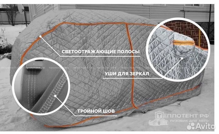 Зимние портативные гаражи Теплотент