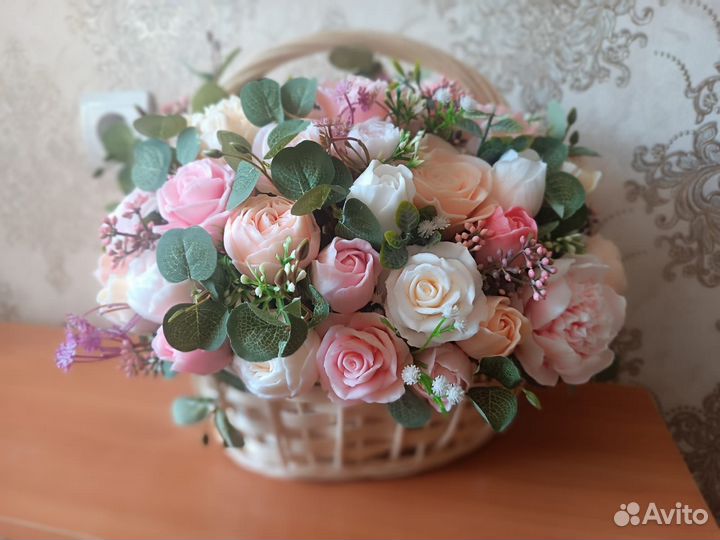 Букет из мыла