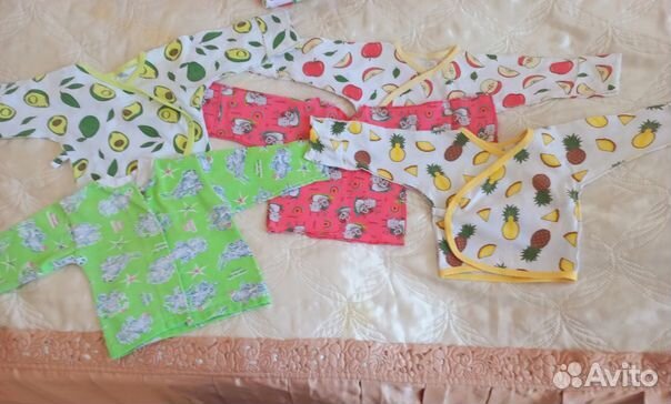 Детские вещи пакетом на девочку 56 62 74
