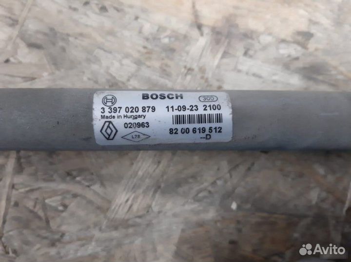 Трапеция дворников Renault Sandero