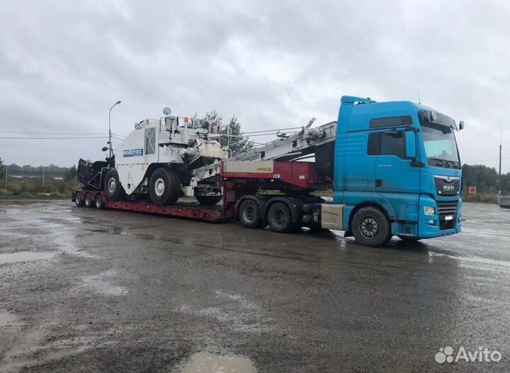 Трал перевозка негабаритных грузов