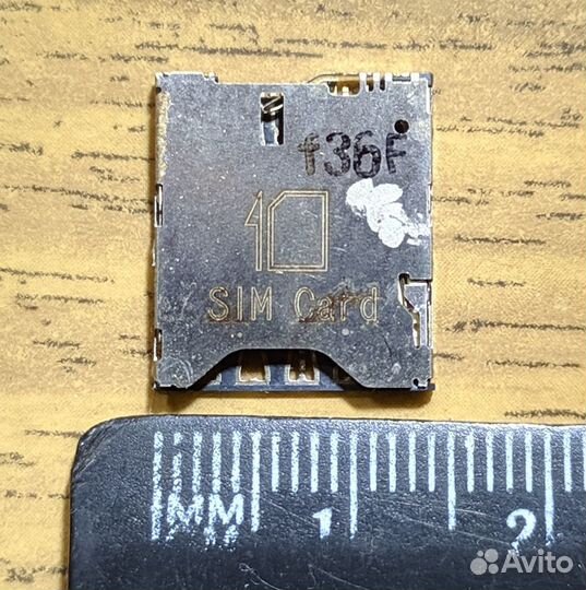 Новый слот для микро сим карт