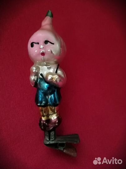 Елочные игрушки СССР серия Чиполино